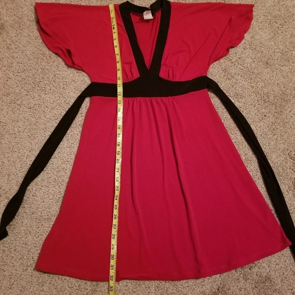 Y2K Wet Seal Women's Red Dress M - Picture 7 of 7